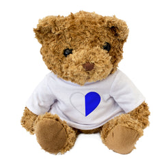 WATERFORD COUNTY COLOURS HEART - Teddy Bear - Cute - Ireland Gift Present