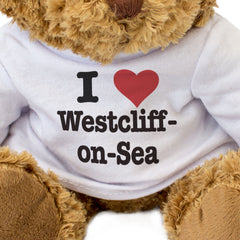 I LOVE WESTCLIFF-ON-SEA - Teddy Bear - Cute - Funny Southend Essex Gift Present
