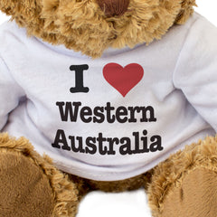 I Love Western Australia - Teddy Bear - Australia Gift Present