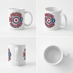 PROUD MOD SINCE THE 60S - Mug - Funny Music Fan Gift Present