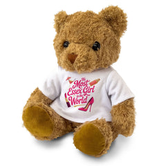 THE MOST ESSEX GIRL IN THE WORLD - Teddy Bear - Cute Cuddly - Funny Gift Present