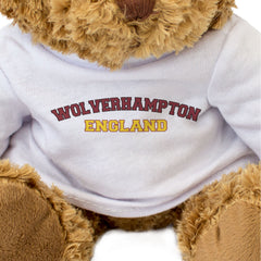 WOLVERHAMPTON, ENGLAND - Teddy Bear - Cute - Funny Midlands Gift Present