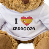 I Love Zaragoza (Spain Flag) - Teddy Bear