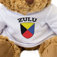 ZULU (ICS NAUTICAL SIGNAL) - Teddy Bear - Naval Maritime Flag Gift Present