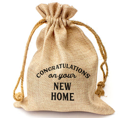 Congratulations On Your New Home - Toasted Coconut Bowl Candle – Soy Wax - Gift Present