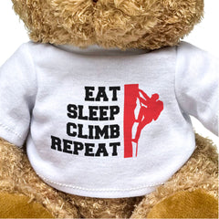 Eat Sleep Climb Repeat - Teddy Bear
