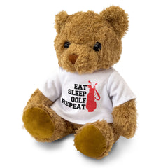 Eat Sleep Golf Repeat - Teddy Bear