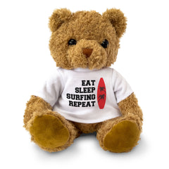 Eat Sleep Surfing Repeat - Teddy Bear