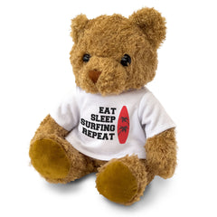 Eat Sleep Surfing Repeat - Teddy Bear