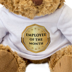 Employee Of The Month (Gold) - Teddy Bear
