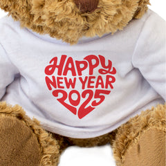 Happy New Year 2025 - Teddy Bear