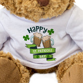 Happy Saint Patricks Day - Beer - Teddy Bear - Gift Present