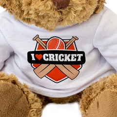 I Love Cricket - Teddy Bear