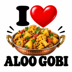 I Love Aloo Gobi teddy bear - image 4