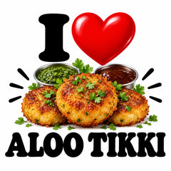 I Love Aloo Tikki teddy bear - image 4