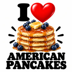 I Love American Pancakes teddy bear - image 4