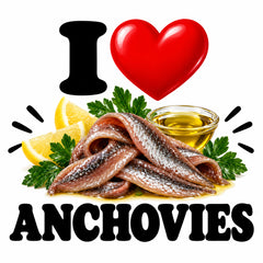 I Love Anchovies teddy bear - image 4