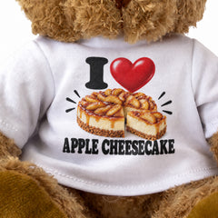 I Love Apple Cheesecake teddy bear - image 3
