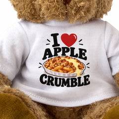 I Love Apple Crumble teddy bear - image 3