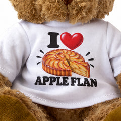 I Love Apple Flan teddy bear - image 3