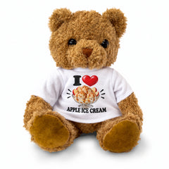 I Love Apple Ice Cream teddy bear - image 2