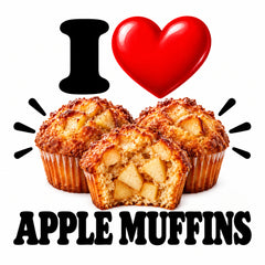 I Love Apple Muffins teddy bear - image 4