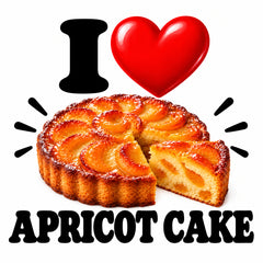 I Love Apricot Cake teddy bear - image 4