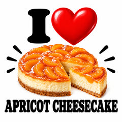 I Love Apricot Cheesecake teddy bear - image 4