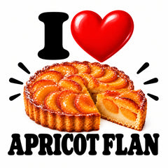I Love Apricot Flan teddy bear - image 4