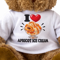 I Love Apricot Ice Cream teddy bear - image 3