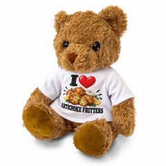 I Love Artichoke Fritters teddy bear