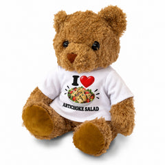 I Love Artichoke Salad teddy bear