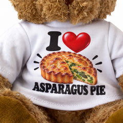 I Love Asparagus Pie teddy bear - image 3