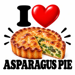 I Love Asparagus Pie teddy bear - image 4