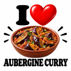 I Love Aubergine Curry teddy bear - image 4