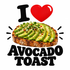 I Love Avocado Toast teddy bear - image 4