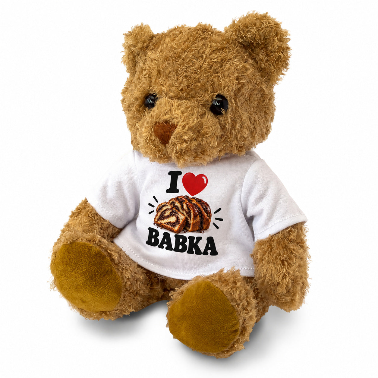 I Love Babka teddy bear