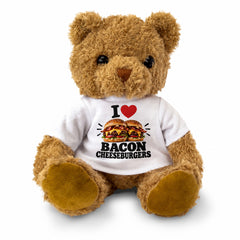 I Love Bacon Cheeseburgers teddy bear - image 2