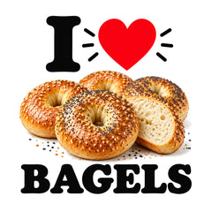 I Love Bagels teddy bear - image 4