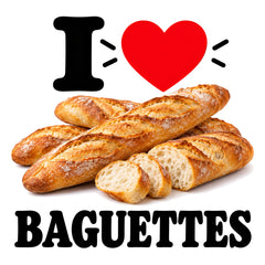 I Love Baguettes teddy bear - image 4