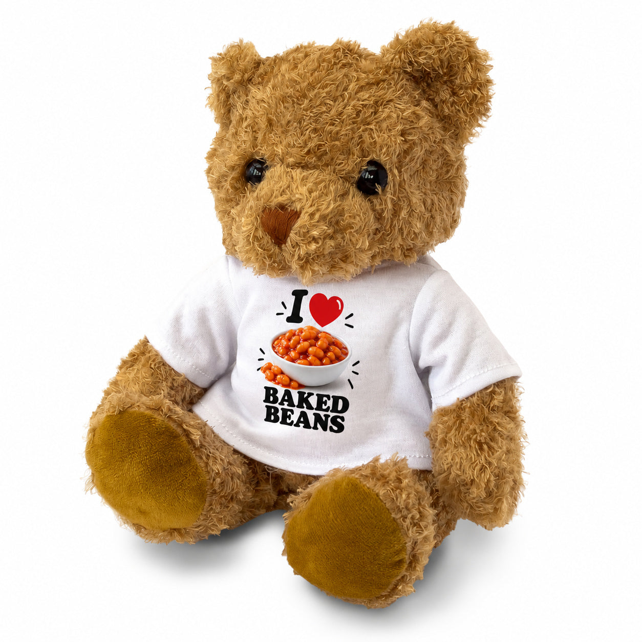 I Love Baked Beans teddy bear