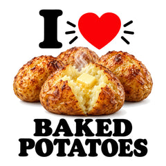 I Love Baked Potatoes teddy bear - image 4