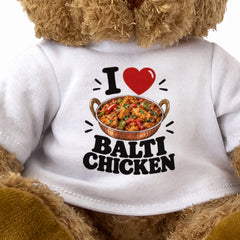 I Love Balti Chicken teddy bear - image 3