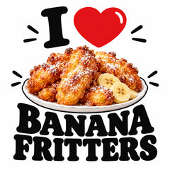 I Love Banana Fritters teddy bear - image 4