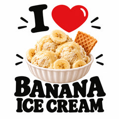 I Love Banana Ice Cream teddy bear - image 4