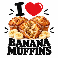I Love Banana Muffins teddy bear - image 4