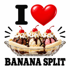 I Love Banana Split teddy bear - image 4