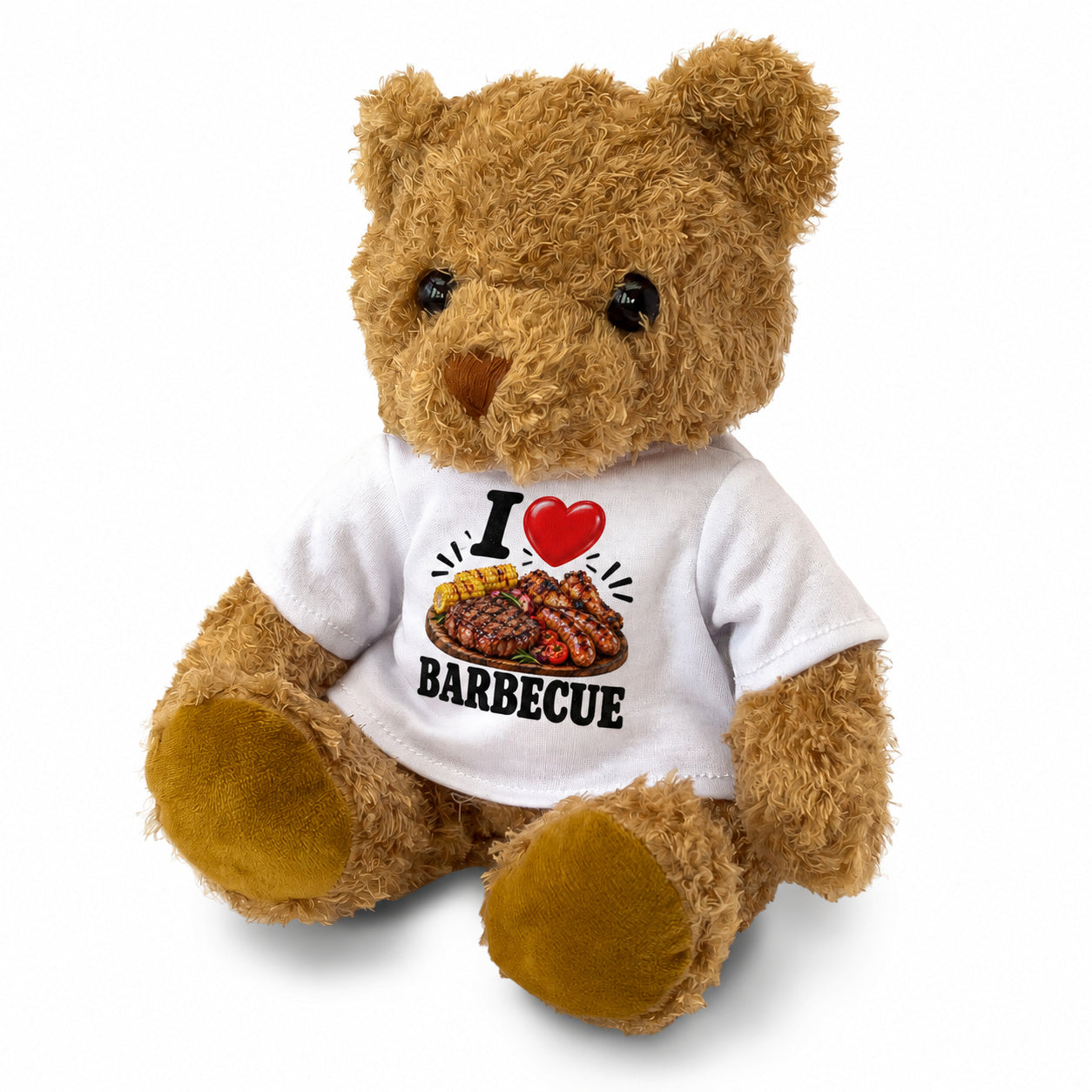 I Love Barbecue teddy bear