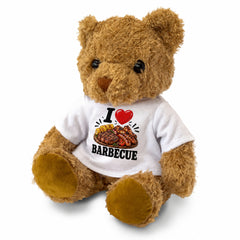 I Love Barbecue teddy bear