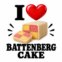 I Love Battenberg Cake teddy bear - image 4